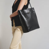 Voyou N/S black tote bag