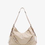 Voyou beige shoulder bag