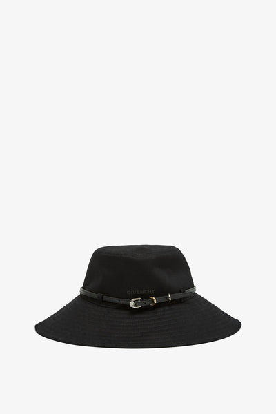 Plage black bucket hat