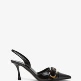 Voyou black slingback pumps