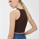 Cropped 4G tank top