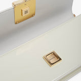 4G small chain cream clutch