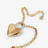 Heart lock bracelet