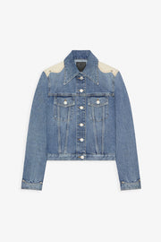 Back details denim jacket