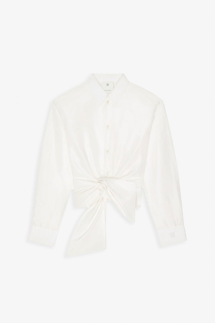 Wrap bow shirt
