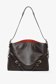 Voyou medium brown bag
