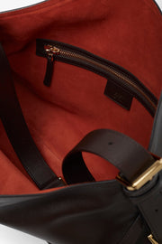 Voyou medium brown bag