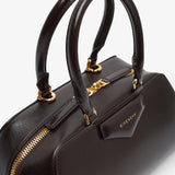 Antigona east west small brown bag