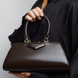 Antigona east west small brown bag