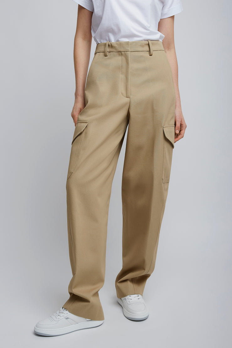 Cocoon beige trousers