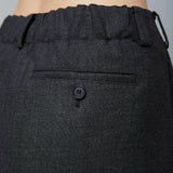 Double pleated grey pants