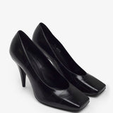 Squared 95 black pumps