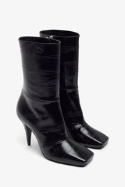 Black 95 zipped ankle boots