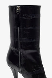 Black 95 zipped ankle boots