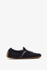 Slim black sneakers