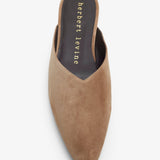 Homebody soft brown suede slide sandals
