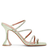 Naima 95 mint crystal sandals