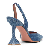 Holli sling 95 denim pumps
