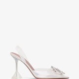 Begum sling 95 beige pvc pumps