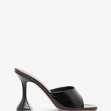 Lupita 95 black leather mules