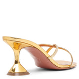 Henson 70 gold mirror sandals