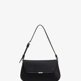 Ami mini black satin bag