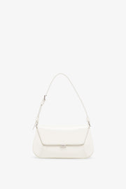 Ami mini white leather bag