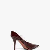 Anok 90 red patent mules