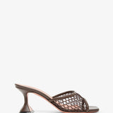 Lupita 70 brown net mules