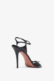 Adut 105 patent black sandals
