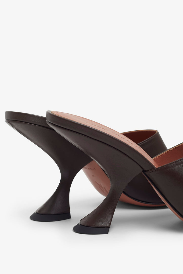Taylor 90 dark brown slippers