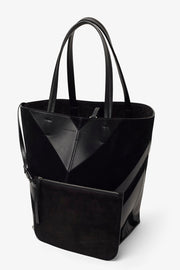 Pot black cabas bag