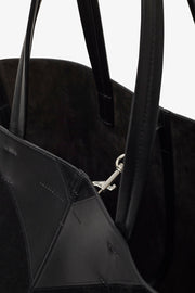 Pot black cabas bag