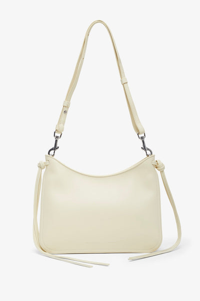 Gig small ivory shoulder bag