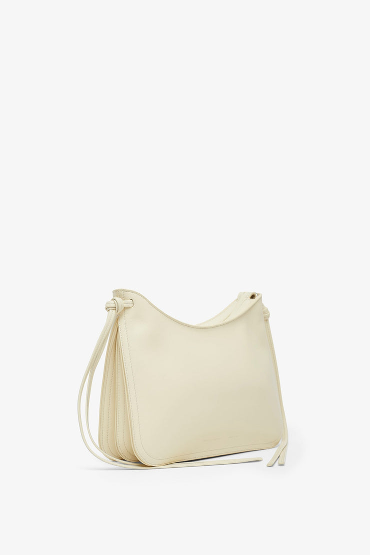Gig small ivory shoulder bag