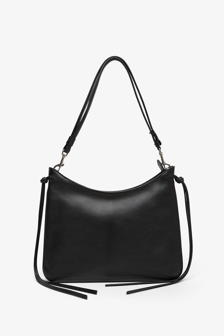 Gig medium black shoulder bag