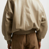 Jacket with attachable scarf