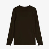 Batwing khaki crewneck