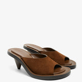 Strap 95 khaki mules