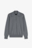 Zip grey polo top