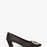 Belle Vivier 45 strass black pumps
