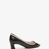 Trompette 45 black and white pumps
