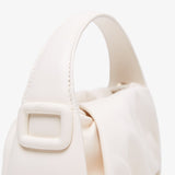 Viv' Choc white hobo bag