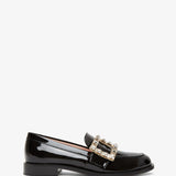 Viv Rangers black patent loafers