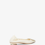 Belle Vivier beige elastic bellerinas
