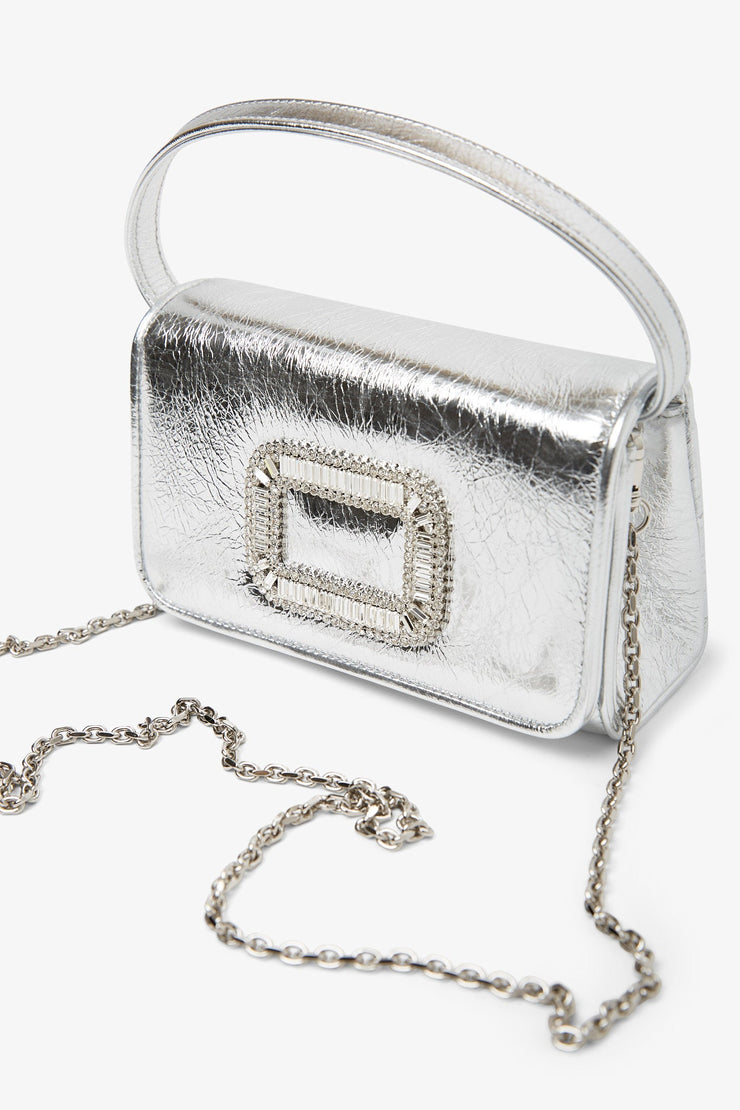 Pilgrim silver micro bag