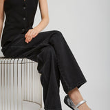 Padded silver ballerinas