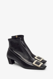Belle Vivier 45 chelsea leather boots