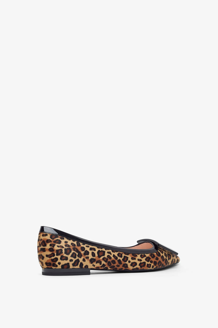 Gommettine leopard flats