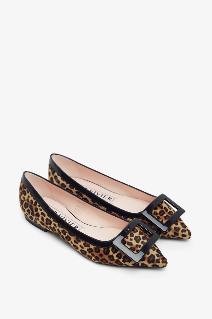 Gommettine leopard flats